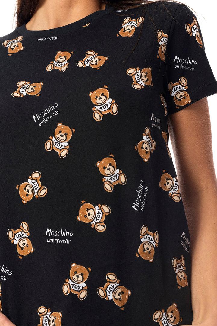 Spatarella T-shirt Donna In Cotone Nero