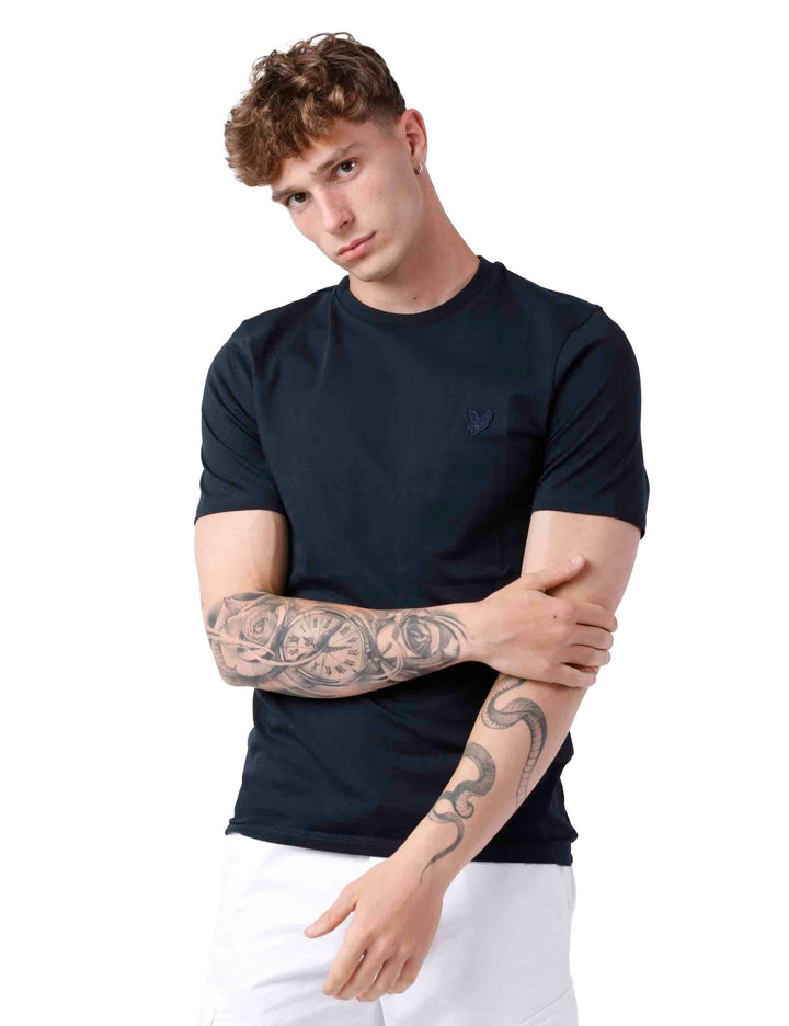 Spatarella T-shirt Uomo In Cotone Blu