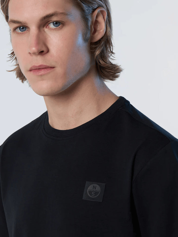 Spatarella T-shirt Uomo In Cotone Nero 692981-0999