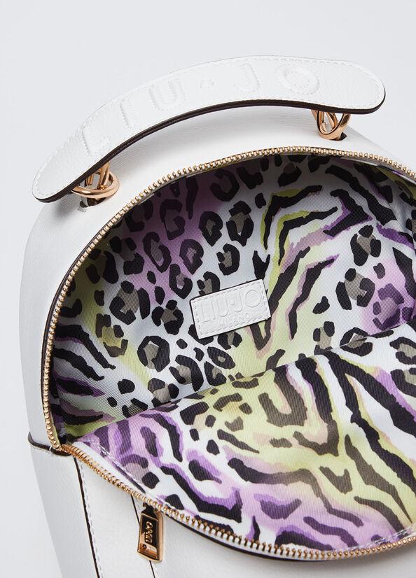 Spatarella Zaini donna in ecopelle bianca