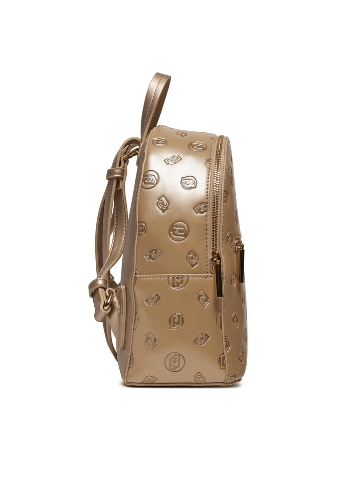 Spatarella Zaini Donna In Ecopelle Oro