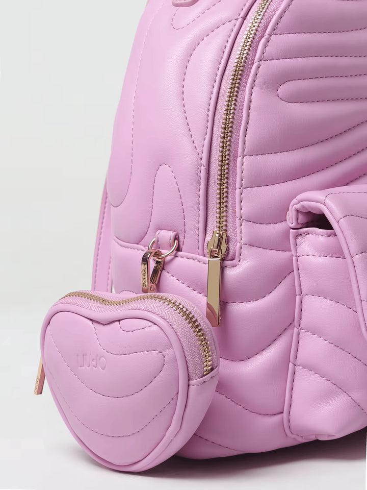 Spatarella Zaini donna in ecopelle rosa