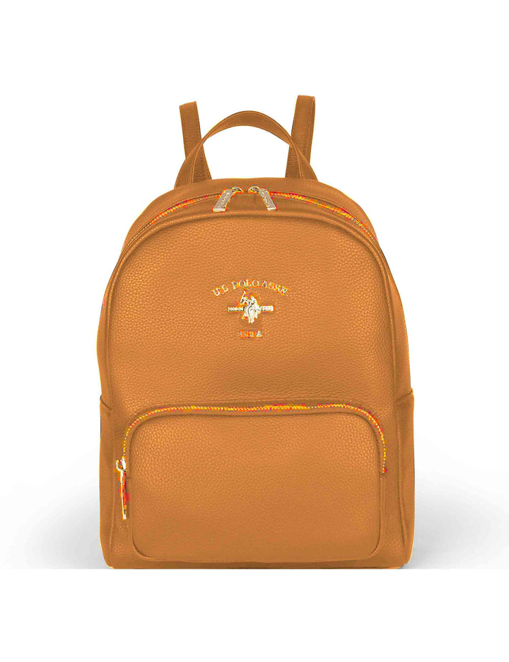 Spatarella Zaini Donna Stanford In Eco Pelle Cuoio