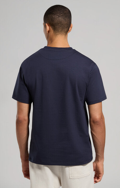 Spatarella T-shirt Uomo Girocollo In Jersey Blue Pbmt0073-7000