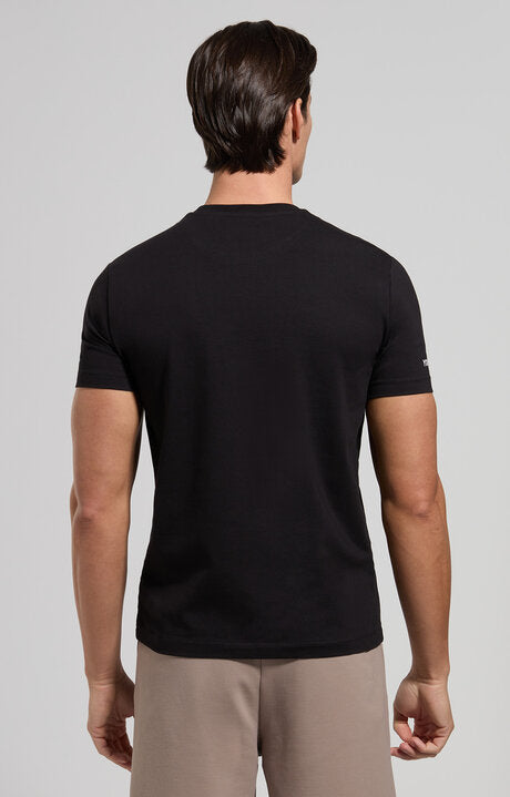 Spatarella T-shirt Uomo Girocollo In Jersey Nero Bmt0162-8000