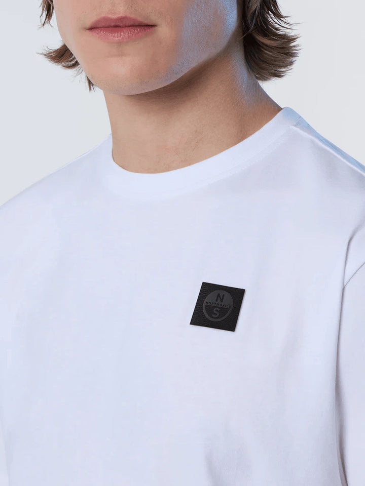 Spatarella T-shirt Uomo In Cotone Bianco 692981-0101