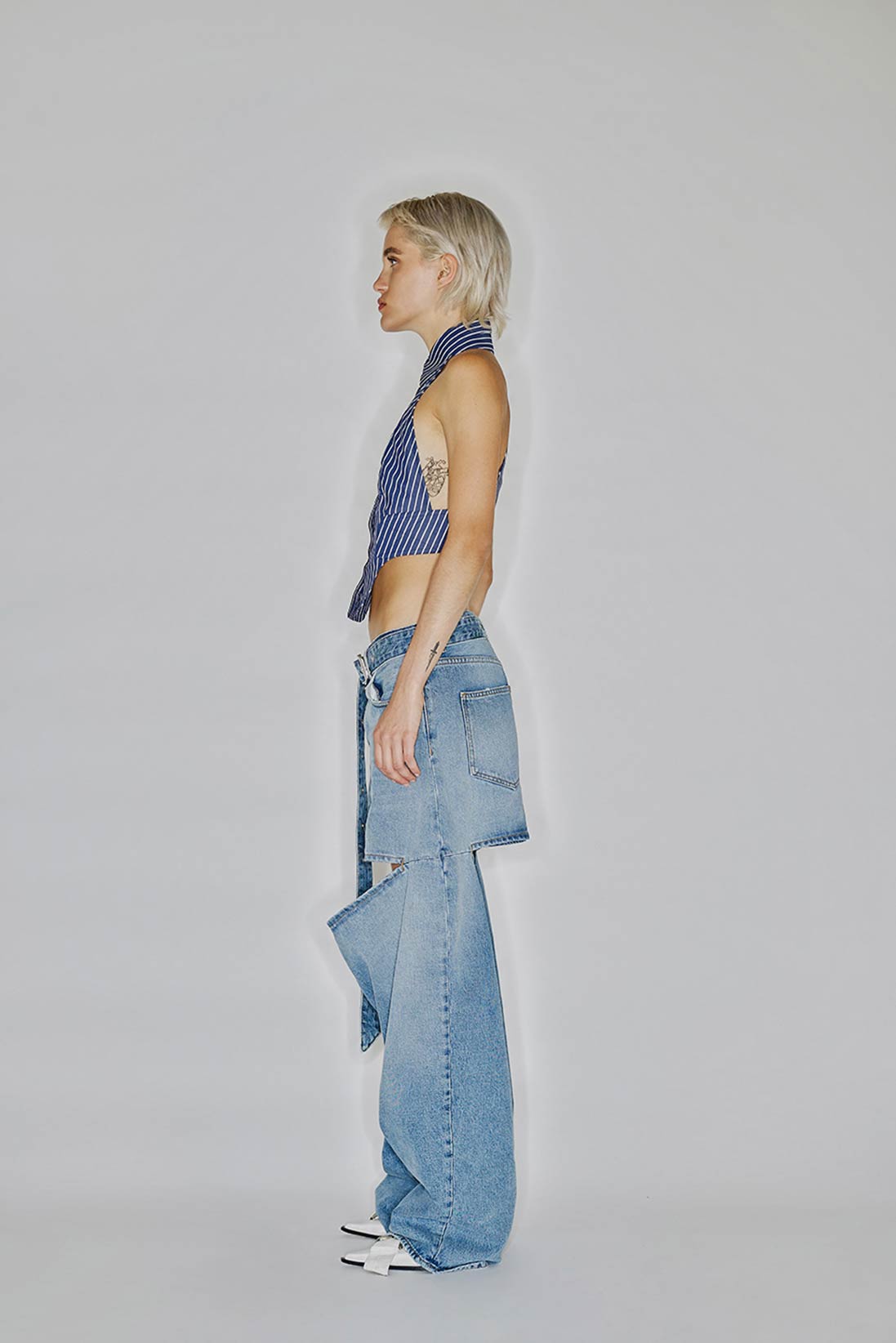 Ssheena Cute — Top Con Colletto