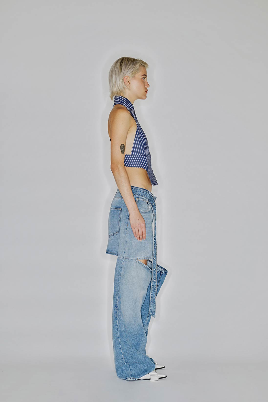 Ssheena Cute — Top Con Colletto