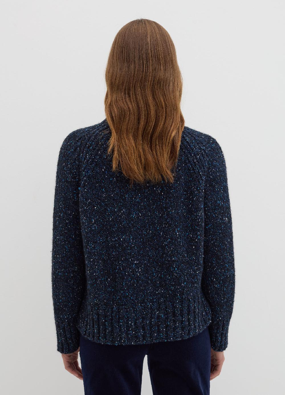 Stefanel Dolcevita In Filato Bottonato Di Misto Seta