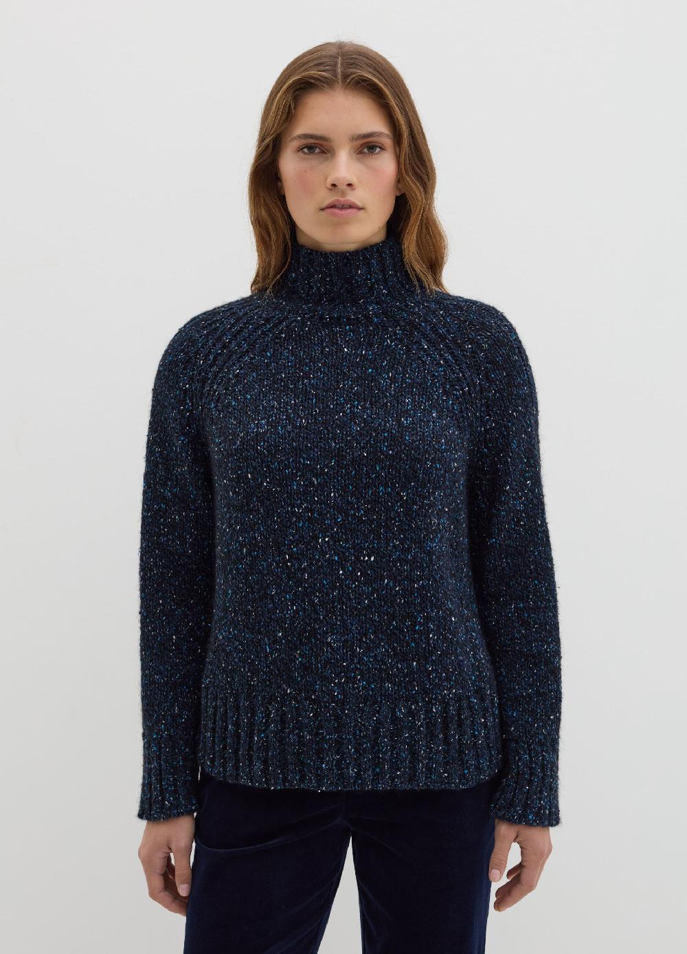 Stefanel Dolcevita In Filato Bottonato Di Misto Seta