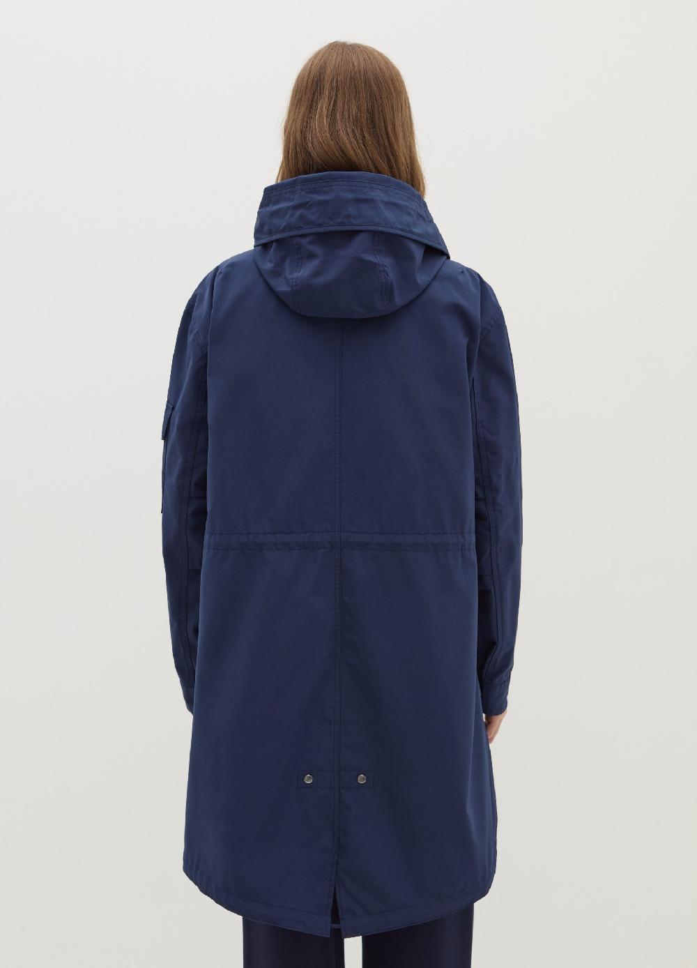 Stefanel Giacca Lunga Impermeabile Con Gilet Interno