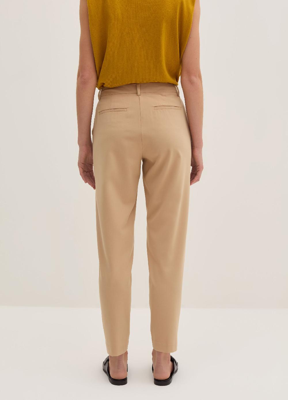 Stefanel Pantalone A Sigaretta In Gabardina Stretch