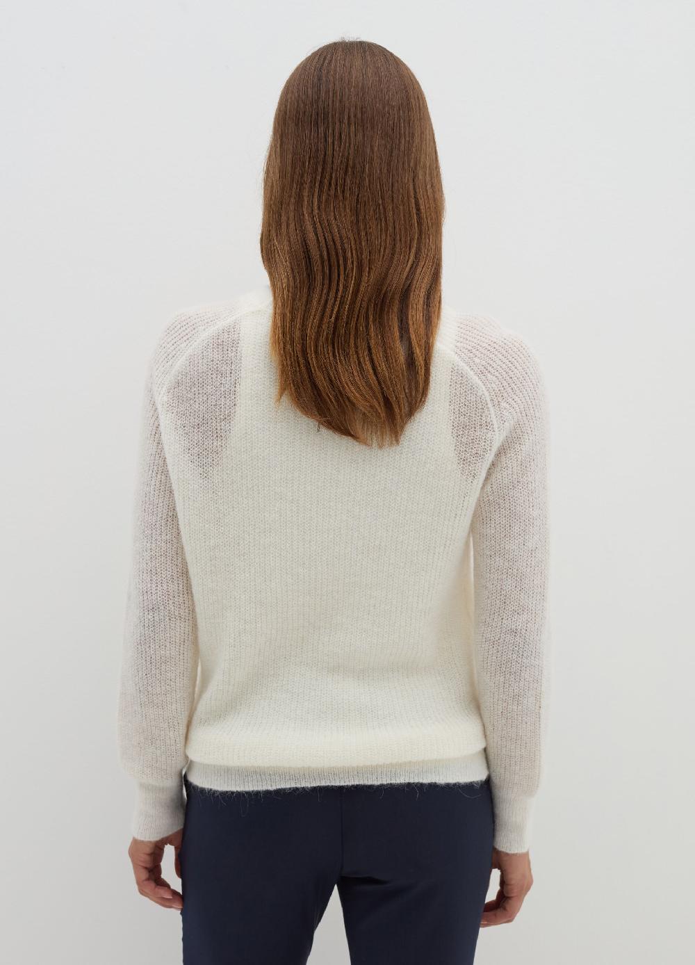 Stefanel Pullover A Coste Inglesi Con Maniche Raglan