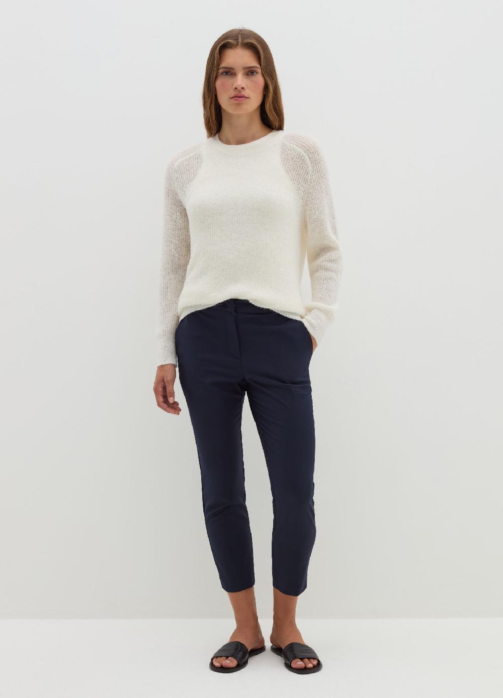 Stefanel Pullover a coste inglesi con maniche raglan