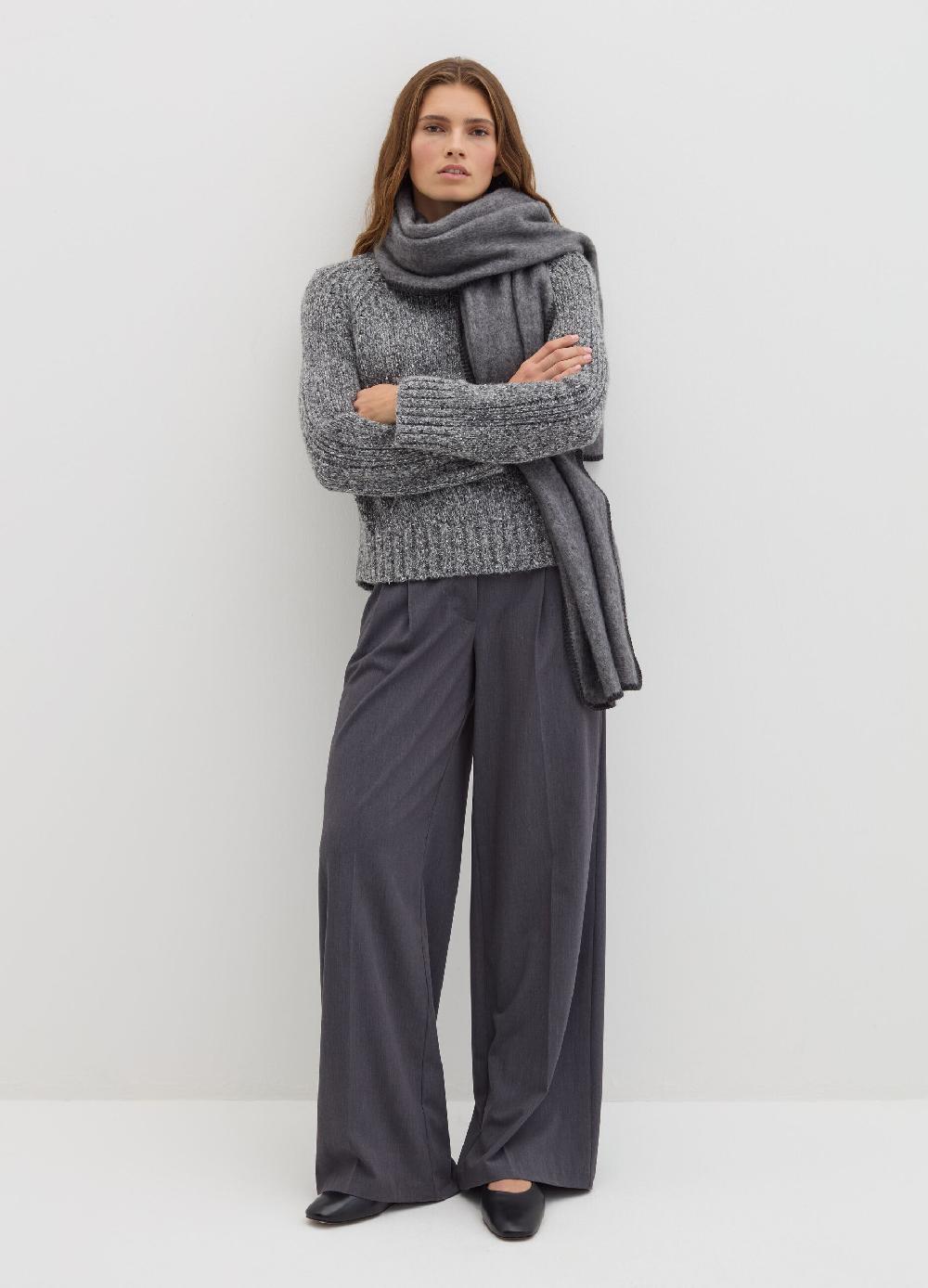 Stefanel Pullover in filato bottonato di misto seta