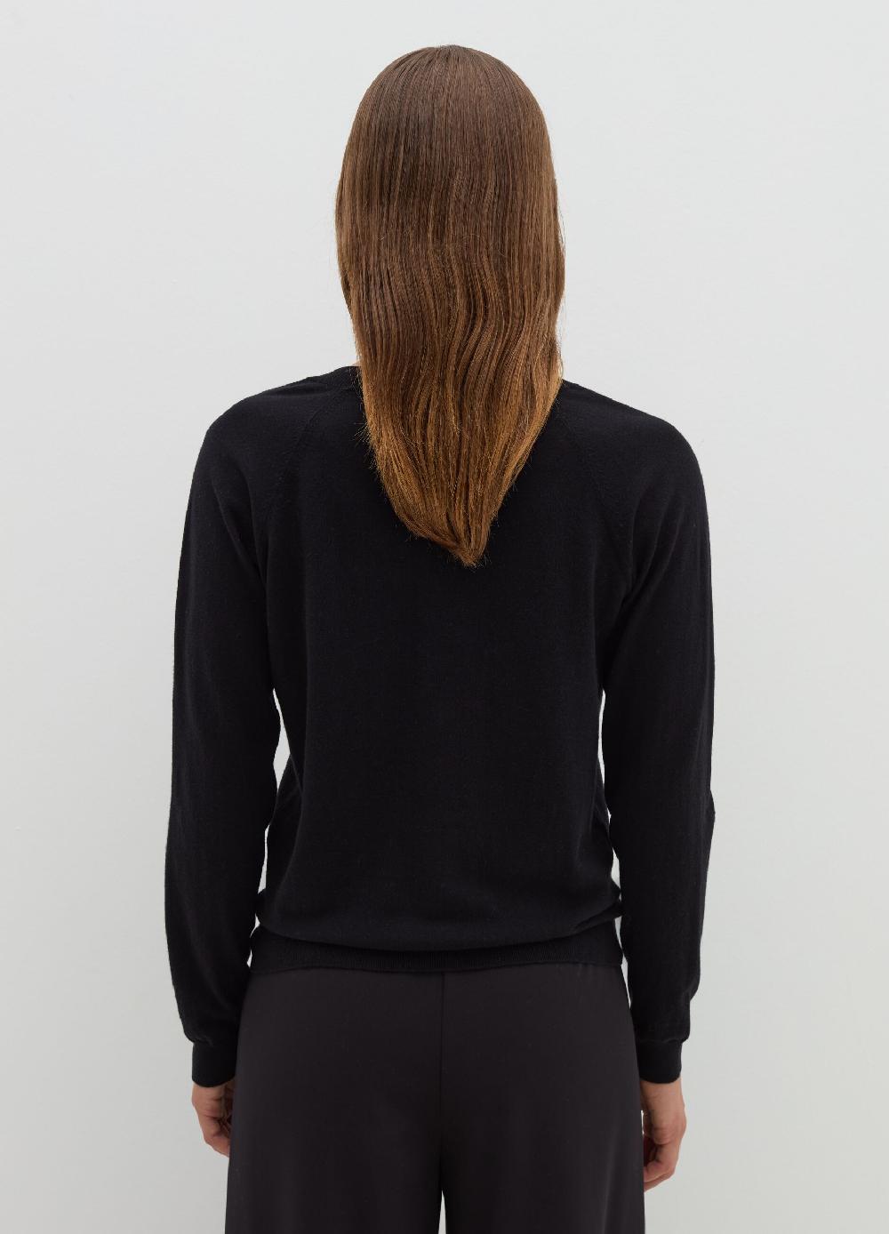 Stefanel Pullover In Lana Cotone E Cashmere Scollo A V