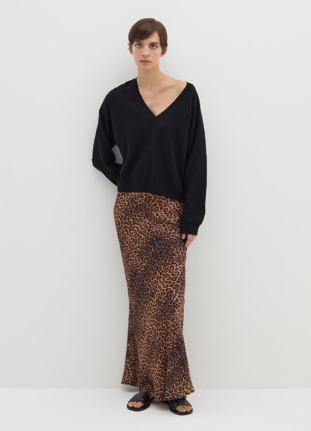 Stefanel Pullover in lana viscosa e cashmere con scollo a V