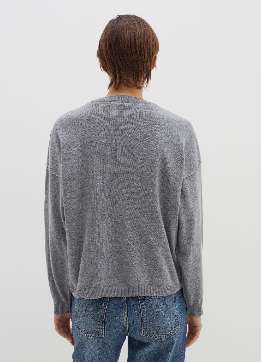 Stefanel Pullover Oversize In Lana Viscosa E Cashmere