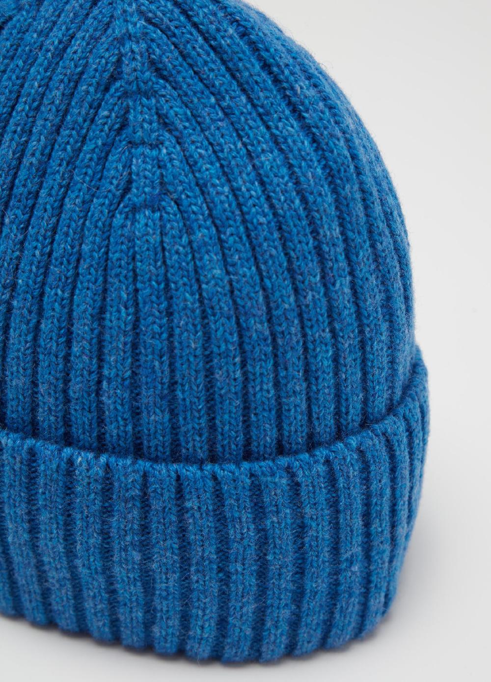 Stefanel Berretto A Coste Con Risvolto