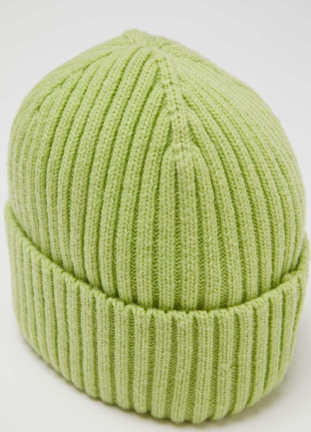 Stefanel Berretto A Coste Con Risvolto