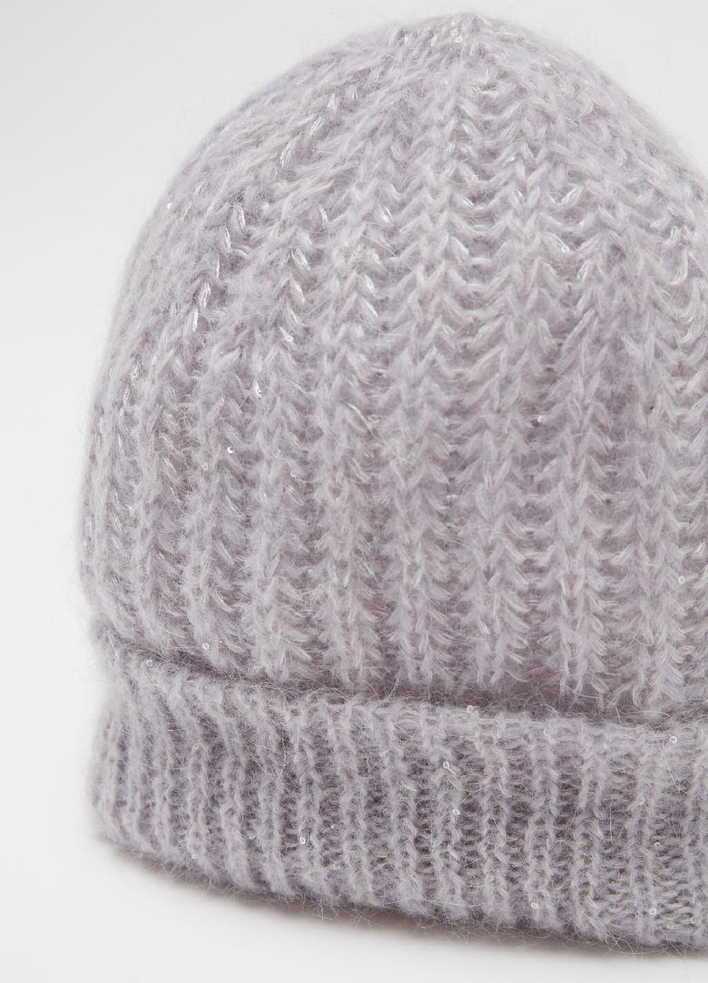 Stefanel Berretto Con Micro Paillettes