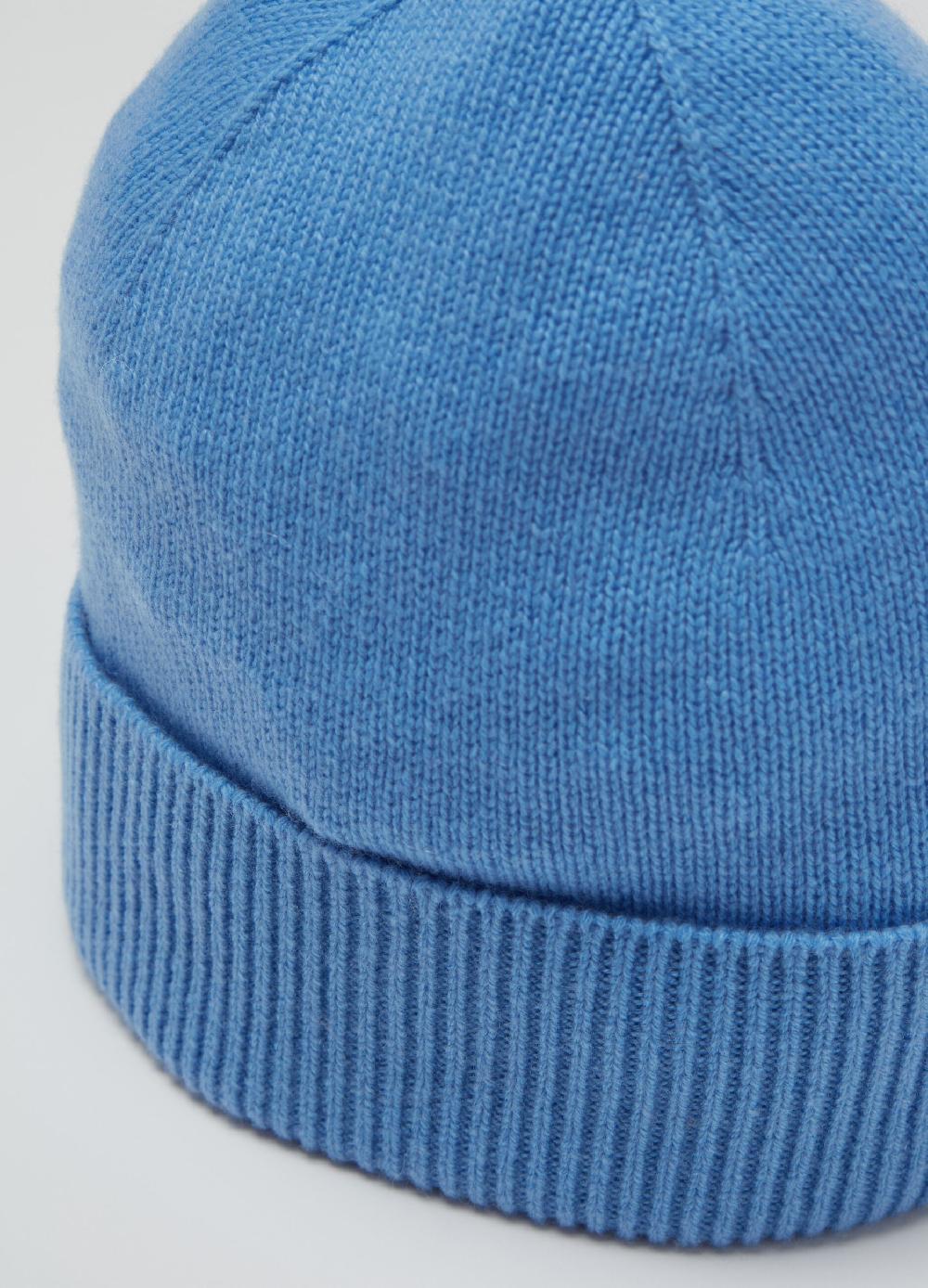 Stefanel Berretto In Cashmere Con Risvolto