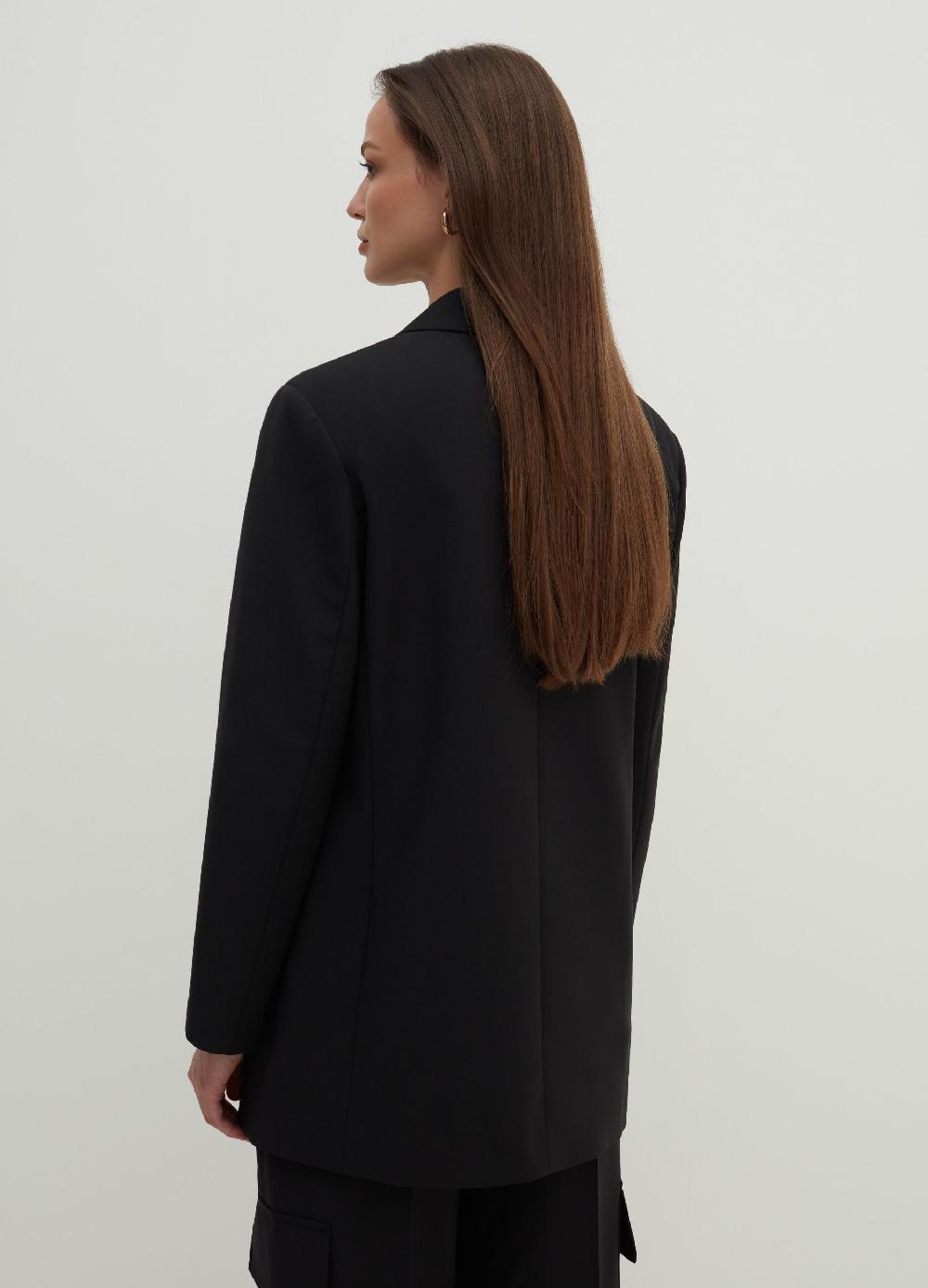 Stefanel Blazer Doppiopetto Con Bottoni Striati