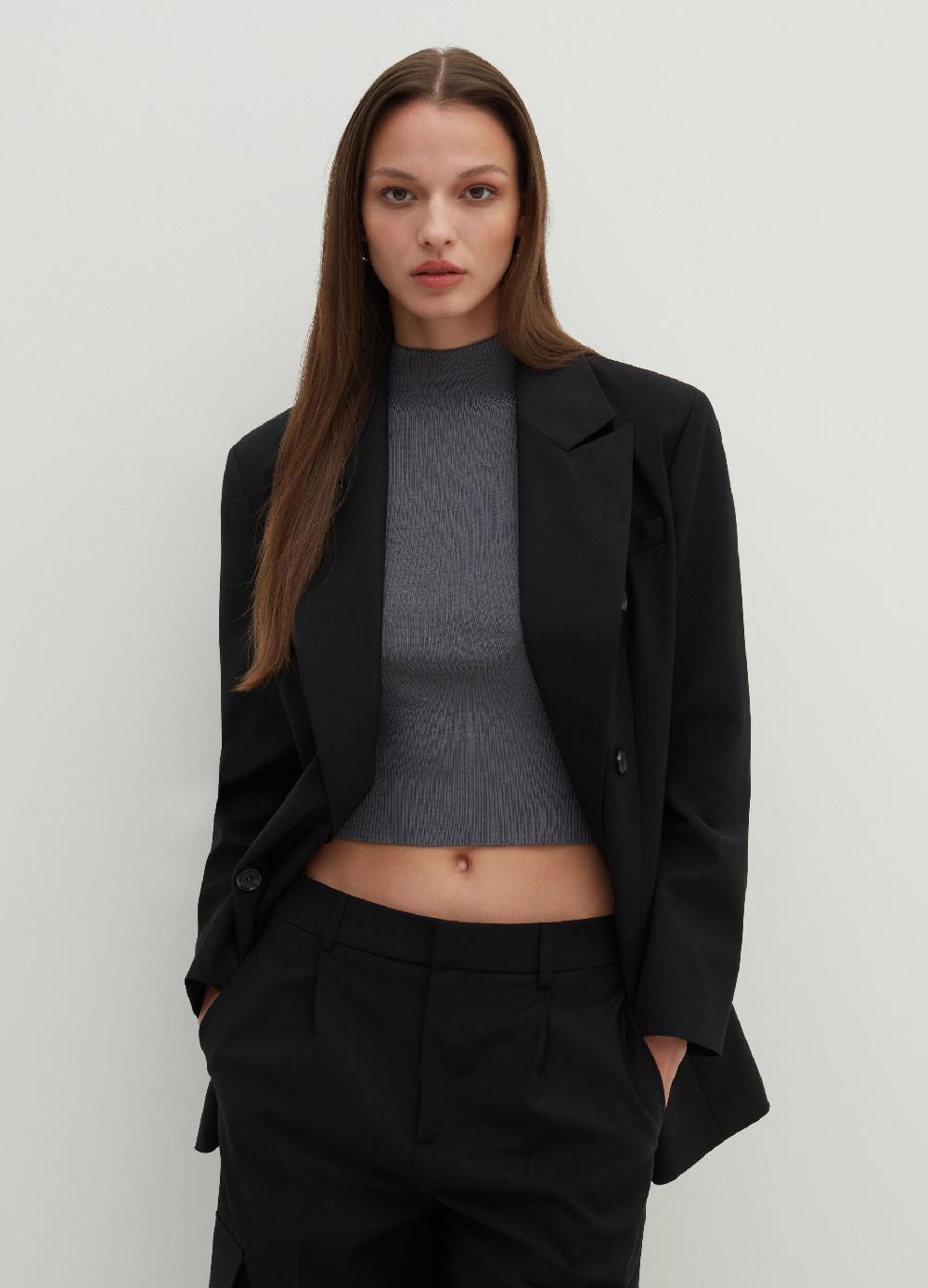 Stefanel Blazer doppiopetto con bottoni striati