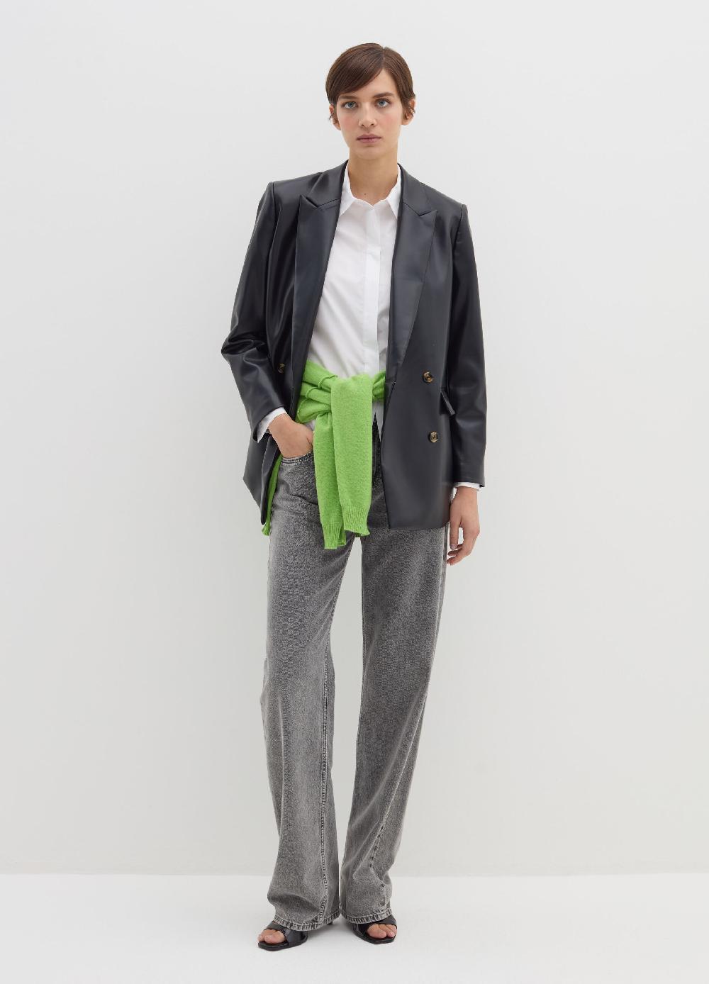 Stefanel Blazer doppiopetto effetto lucido