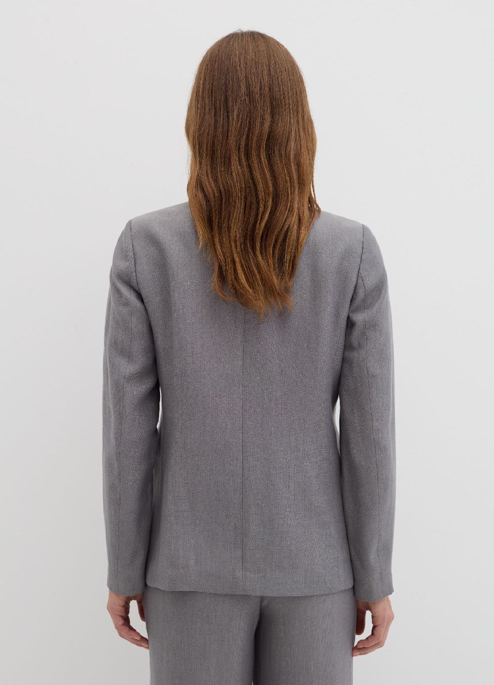 Stefanel Blazer Doppiopetto In Canapino