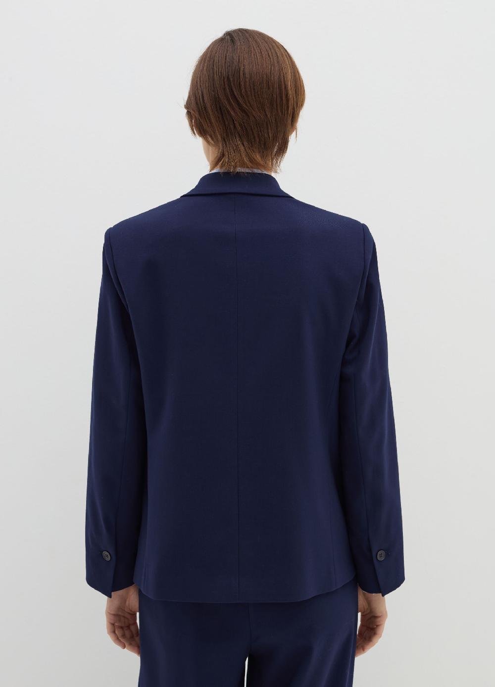 Stefanel Blazer Doppiopetto In Flanella