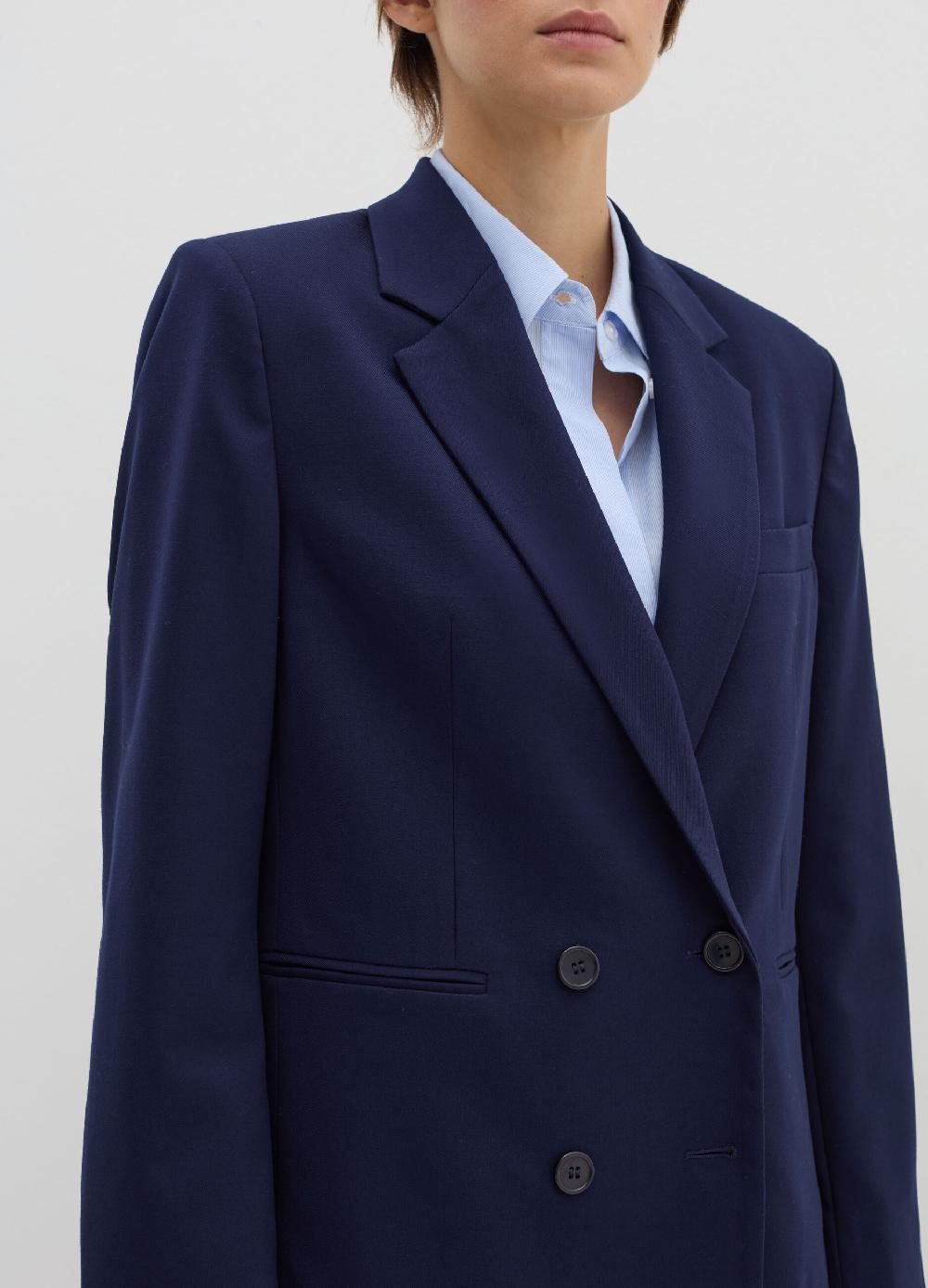 Stefanel Blazer Doppiopetto In Flanella