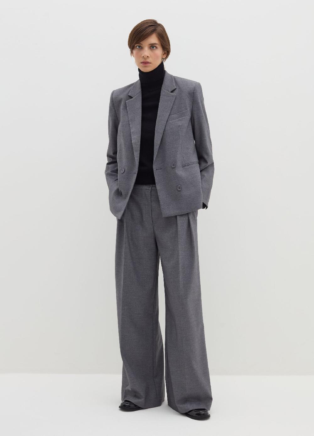 Stefanel Blazer doppiopetto in flanella