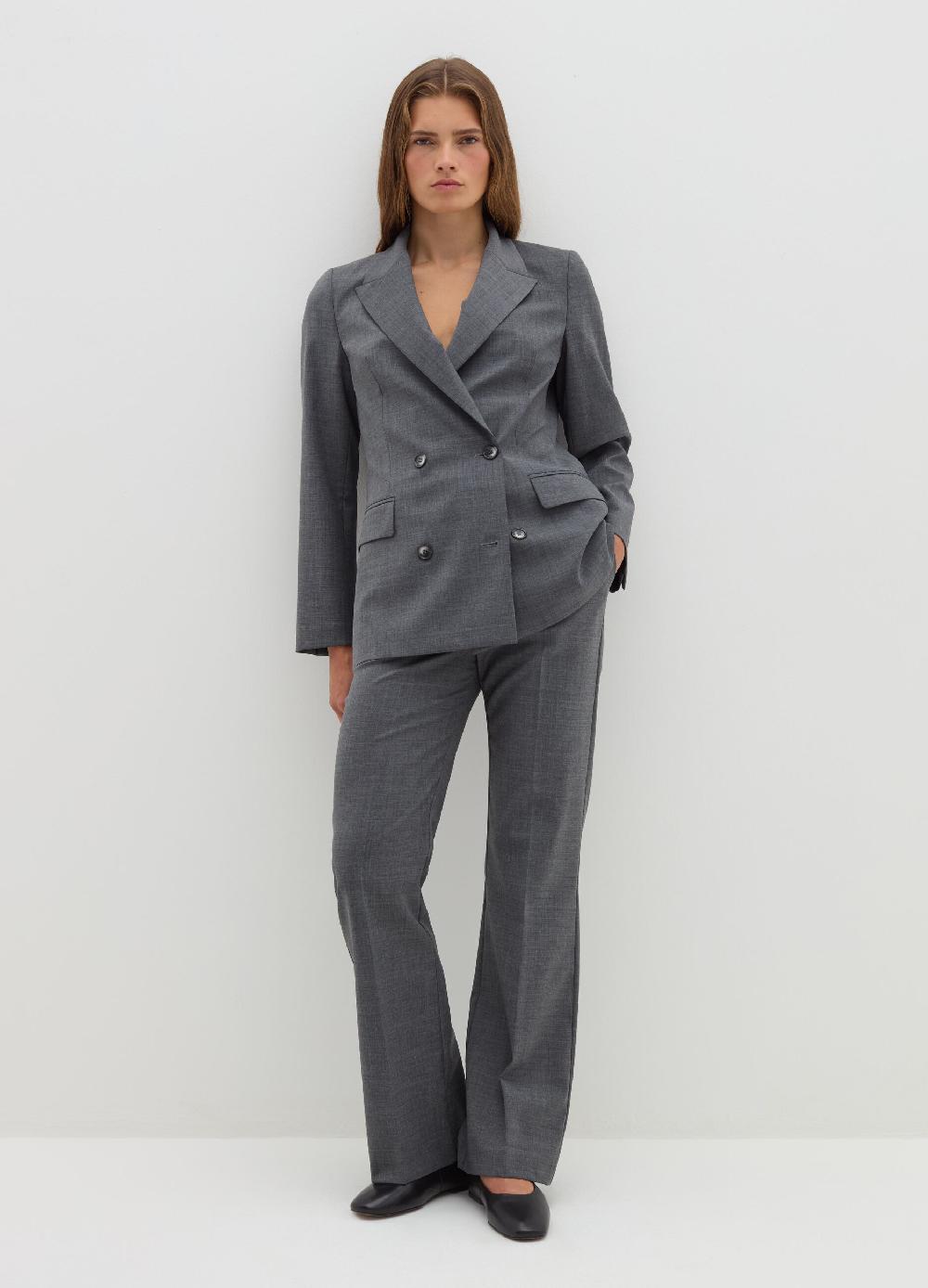 Stefanel Blazer Doppiopetto In Fresco Lana