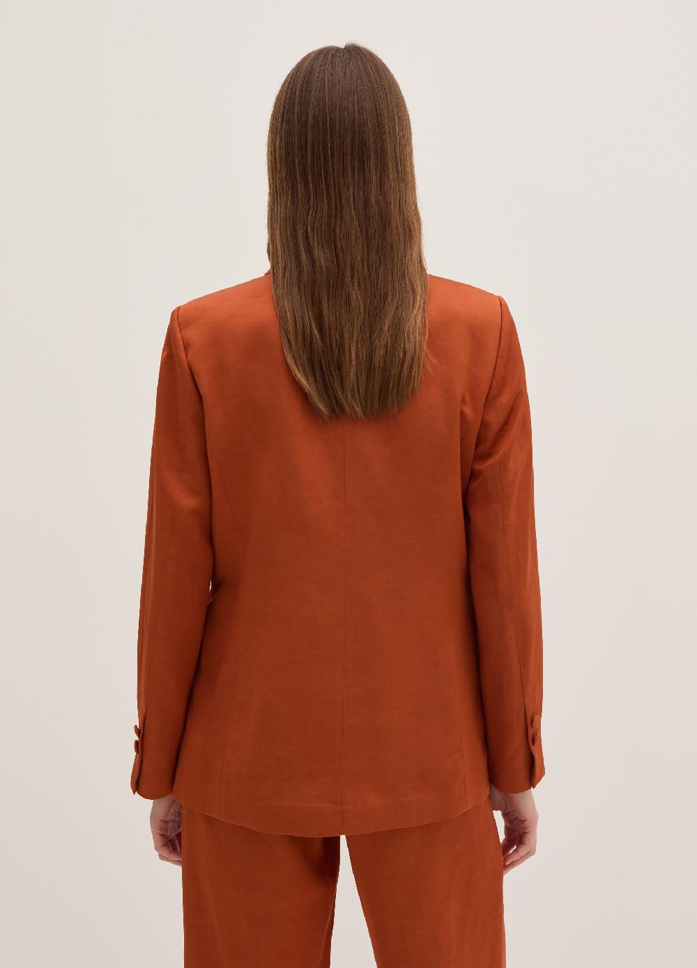 Stefanel Blazer Doppiopetto In Satin