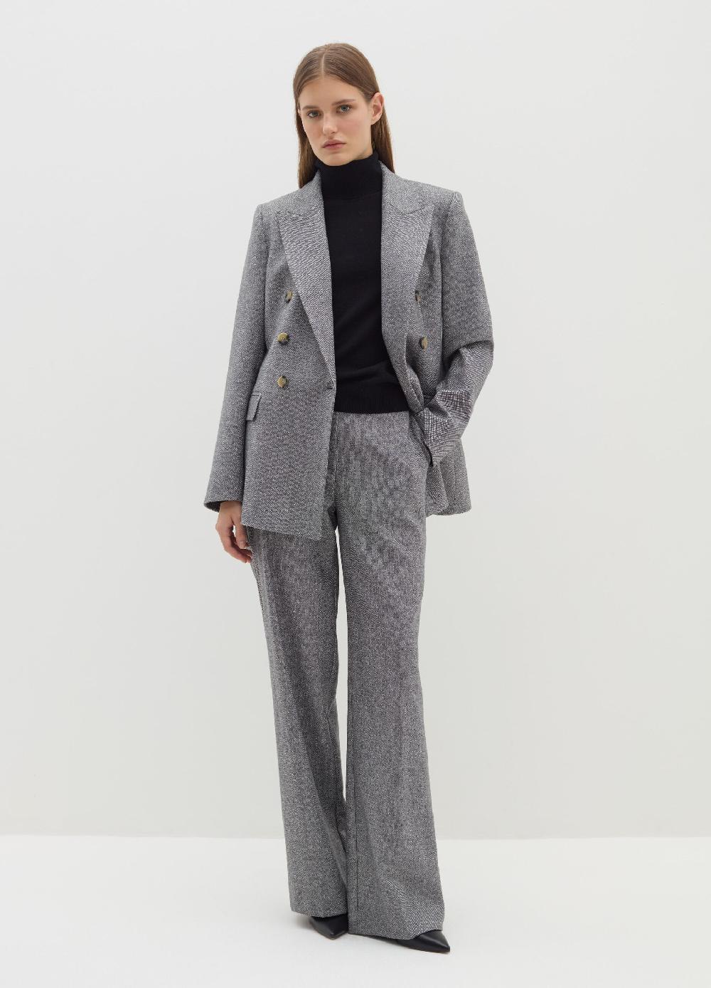 Stefanel Blazer doppiopetto in tweed