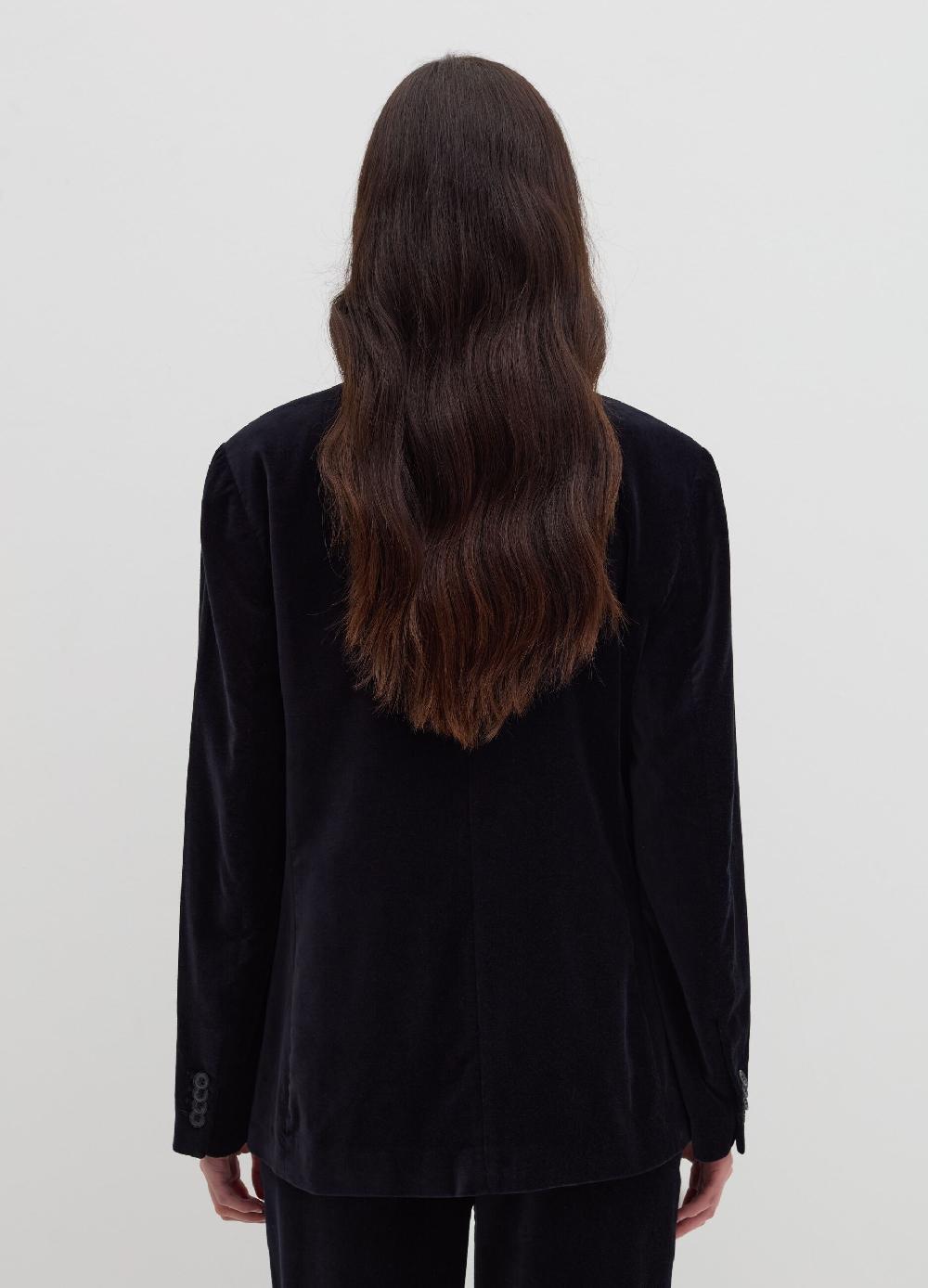 Stefanel Blazer Doppiopetto In Velluto