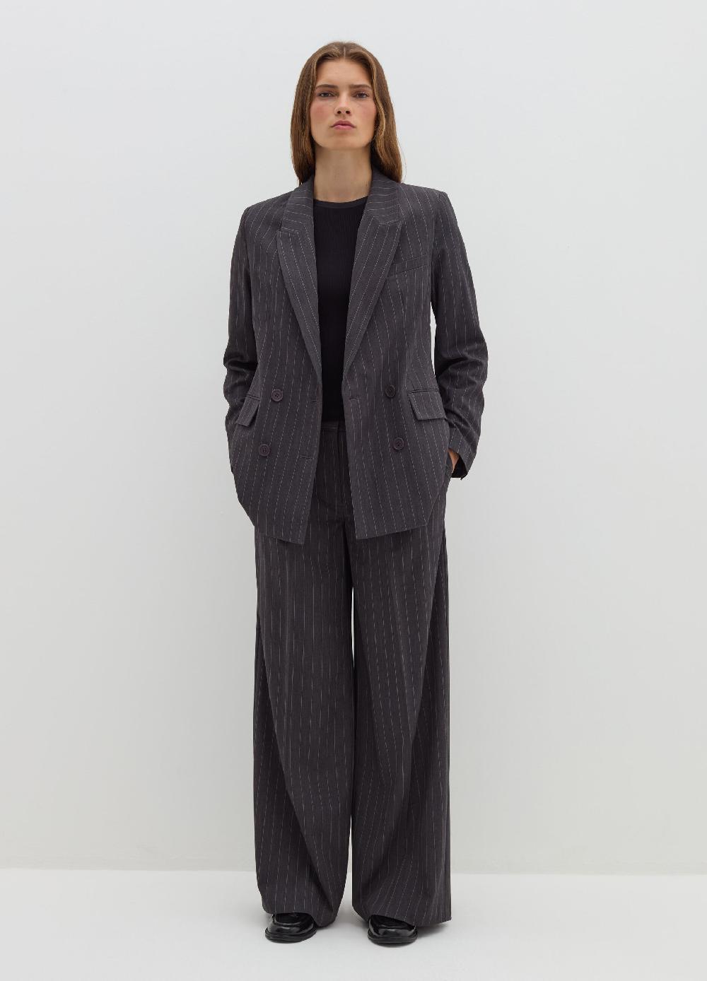 Stefanel Blazer gessato doppiopetto