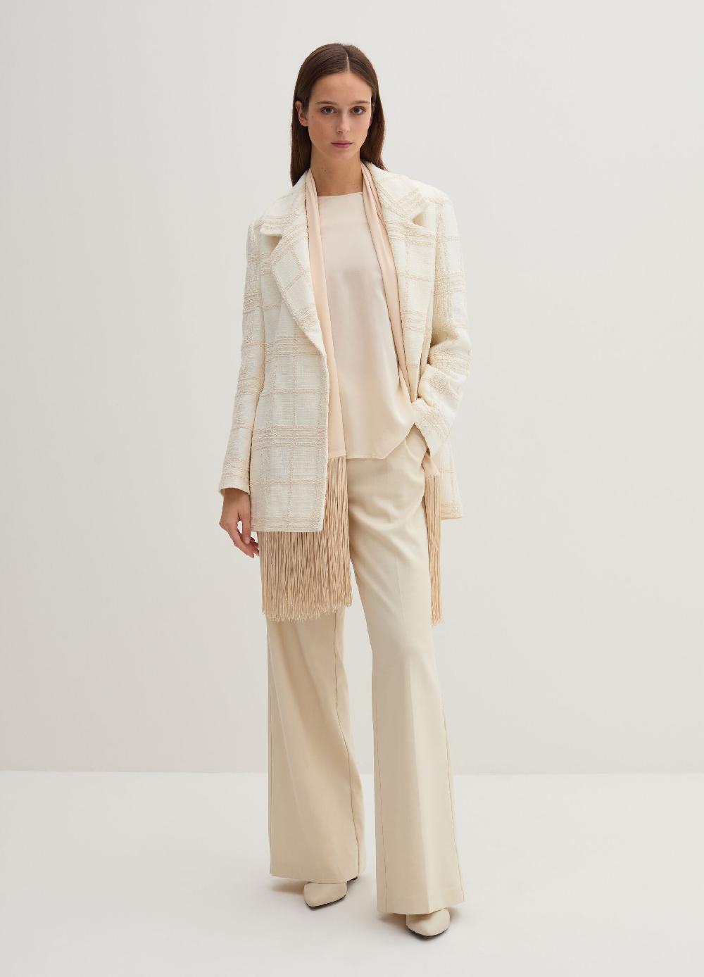 Stefanel Blazer in boucle windowpane