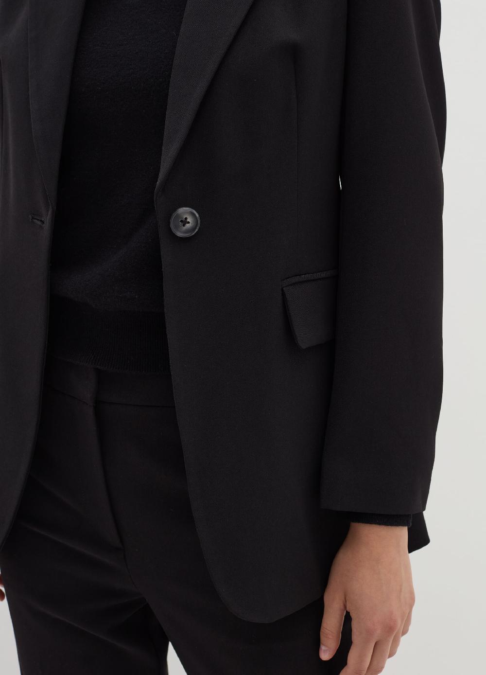 Stefanel Blazer Monopetto Con Cintura