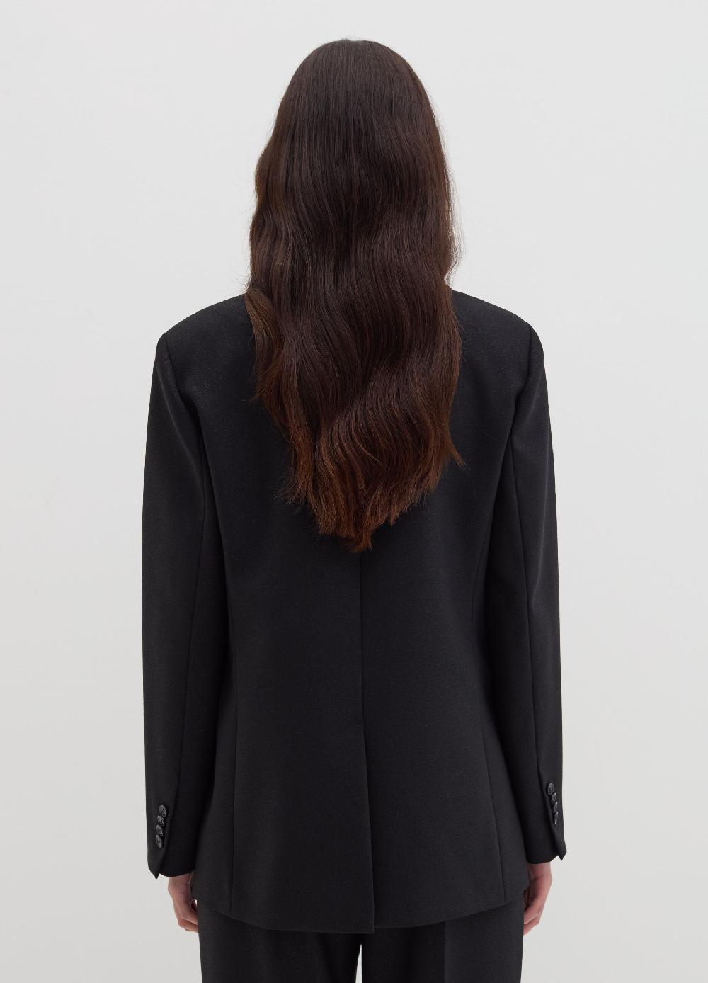 Stefanel Blazer Monopetto Con Lurex