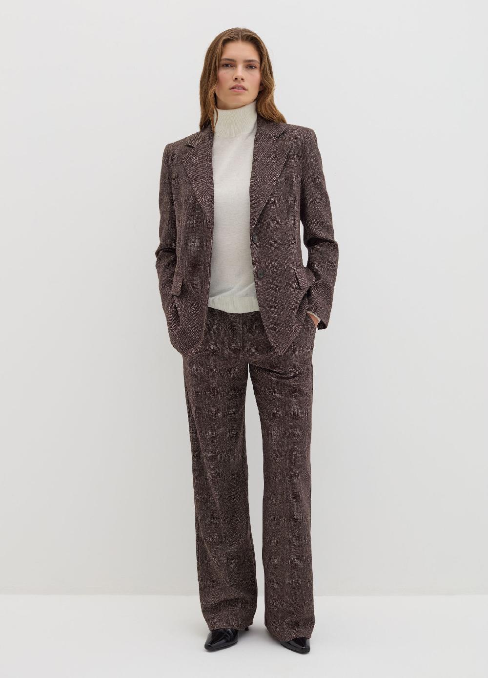 Stefanel Blazer monopetto in tweed