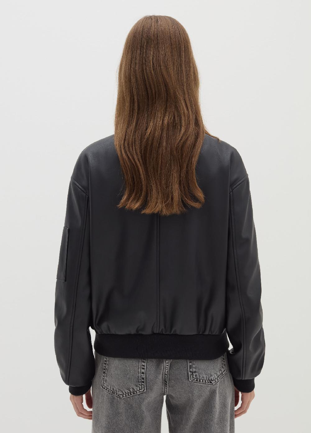 Stefanel Bomber Full-zip Effetto Lucido