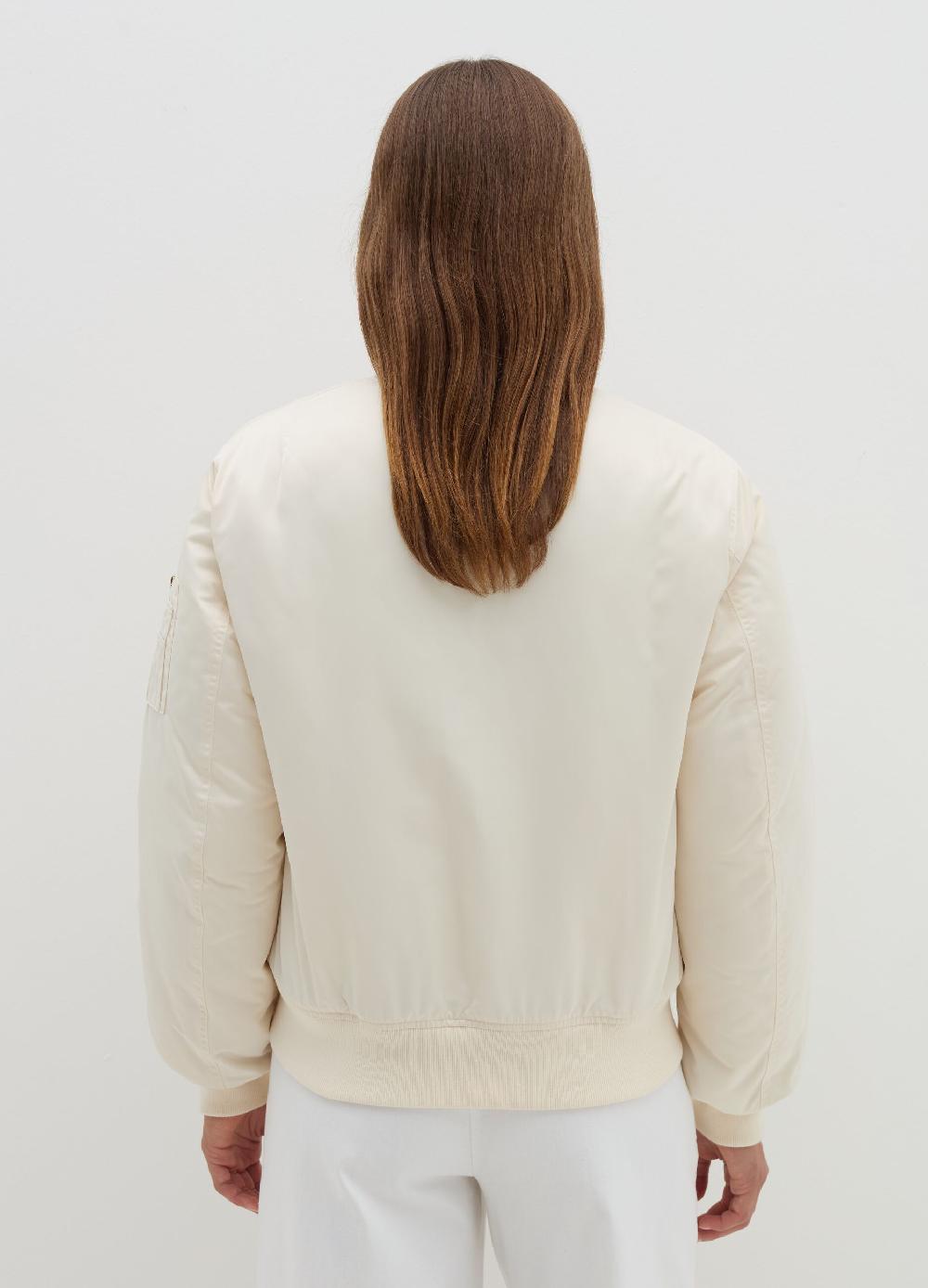 Stefanel Bomber Full-zip Effetto Satin