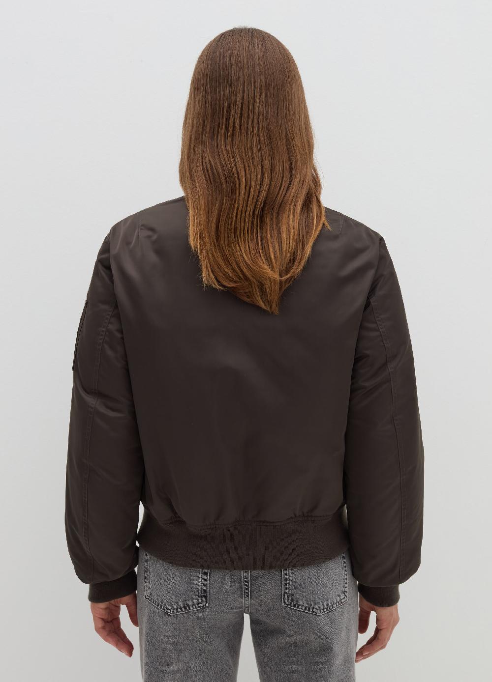 Stefanel Bomber Full-zip Effetto Satin
