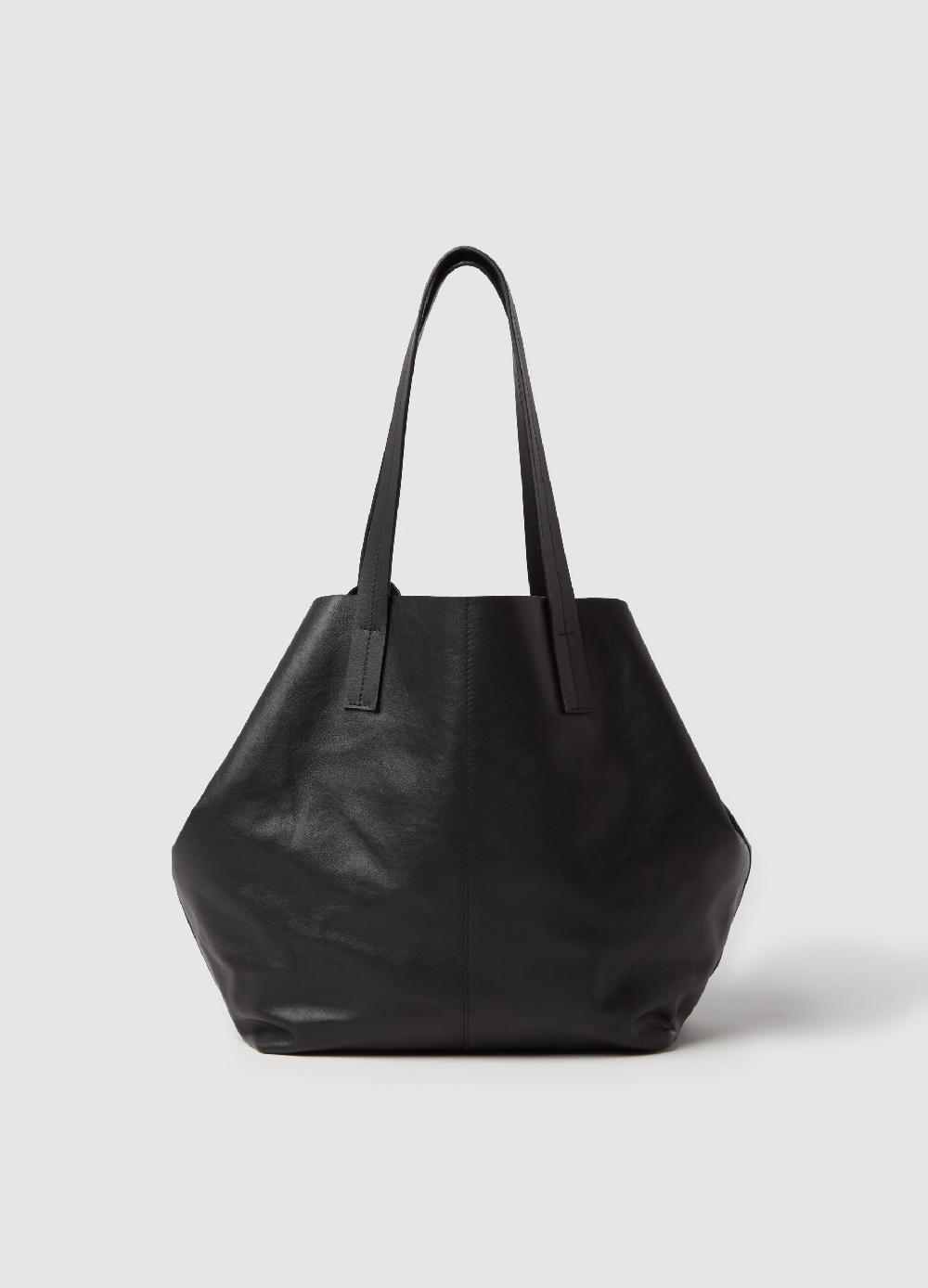 Stefanel Borsa Shopper In Pelle