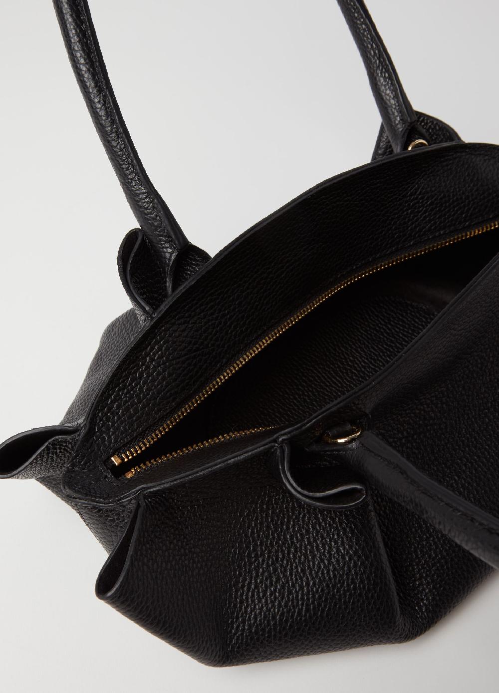 Stefanel Borsa Shopper In Pelle Martellata