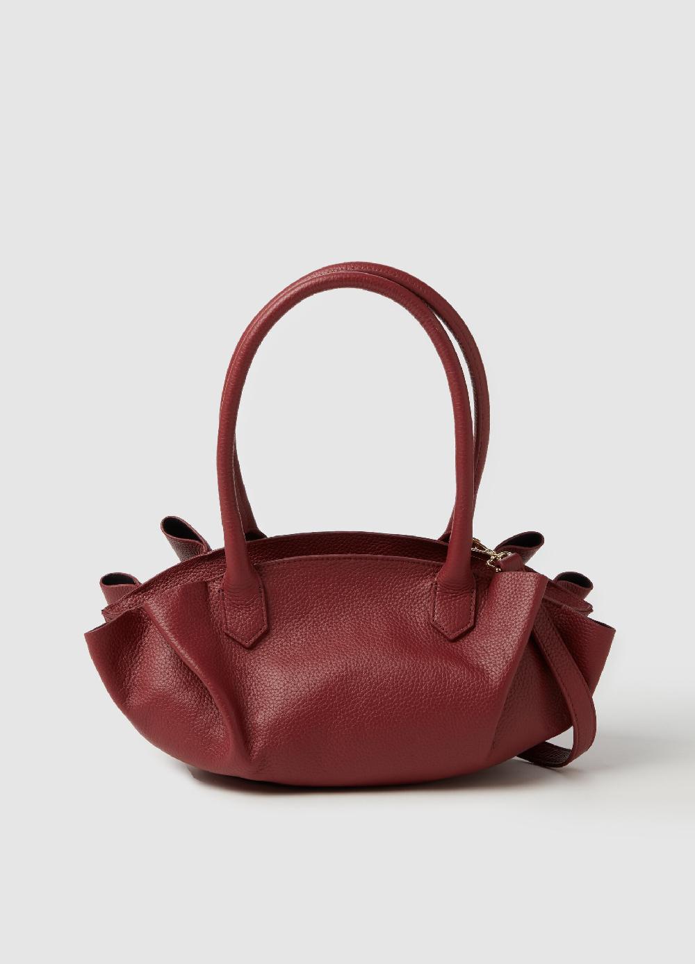 Stefanel Borsa Shopper In Pelle Martellata