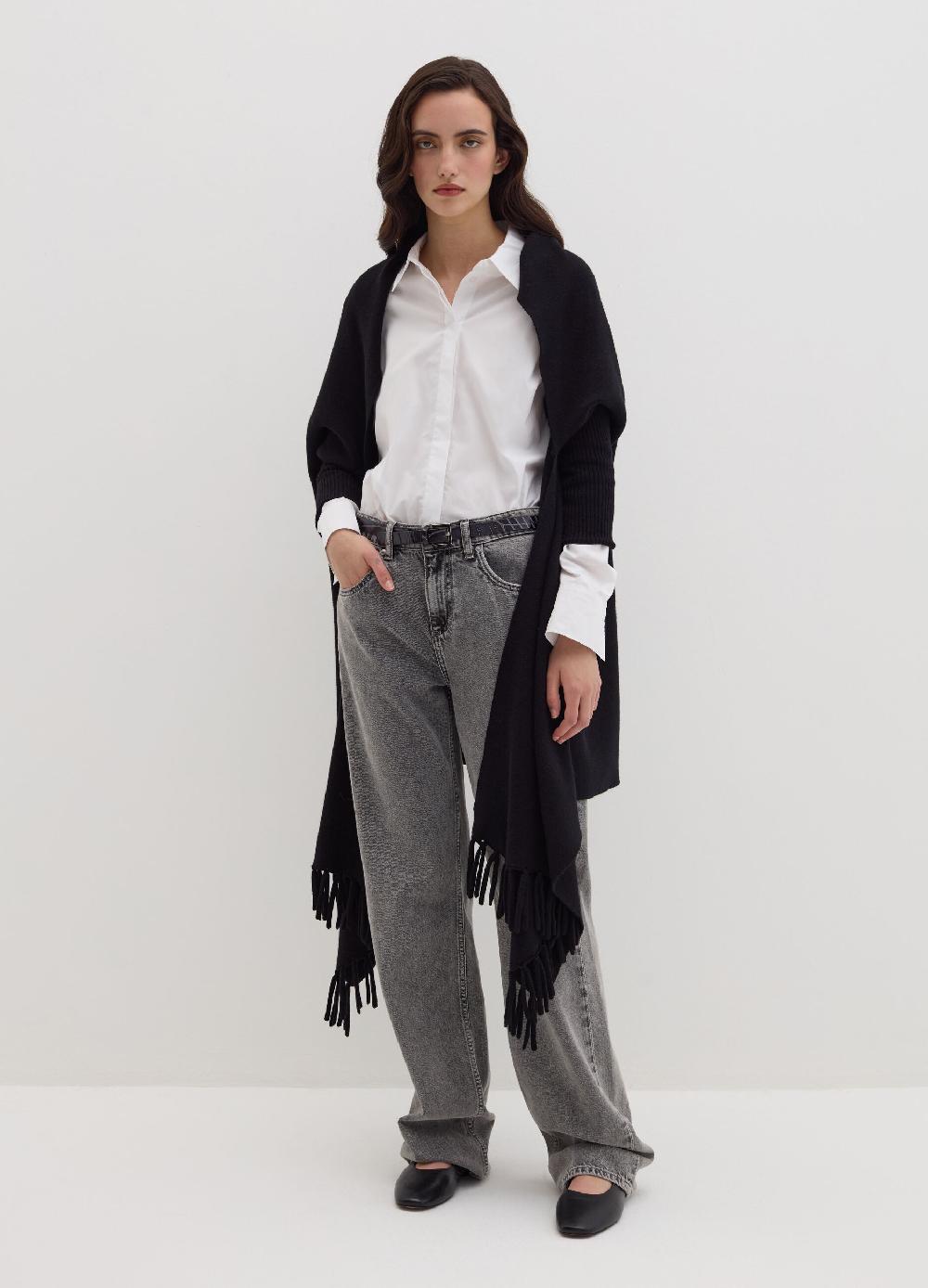 Stefanel Borsa shopper in pelle martellata