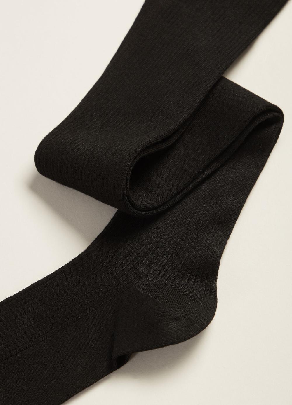 Stefanel Calze Lunghe In Viscosa A Costine